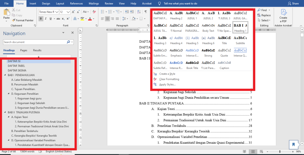 Pentingnya Menggunakan Heading Yang Mengandung Kata Kunci Untuk Optimalisasi Konten Anda